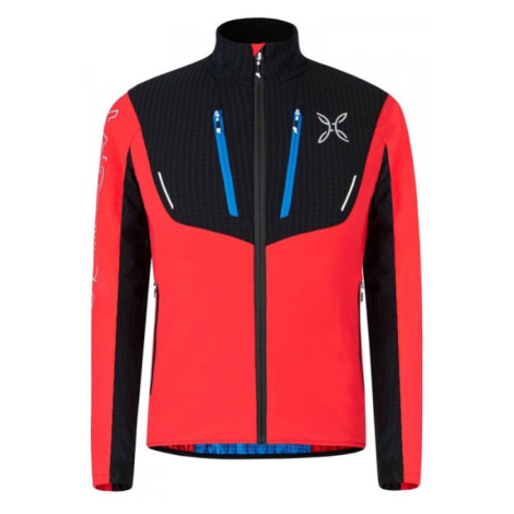 Montura pánská bunda Ski Style Jacket, červená/černá/modrá