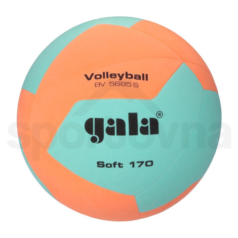Míč Gala volejbalový Soft 170 - zelená/oranžová