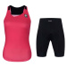 HOLOKOLO top a krátké kalhoty - ENERGY LADY - černá/růžová