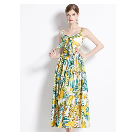 Letní šaty s potiskem citronů LINDA DGiia