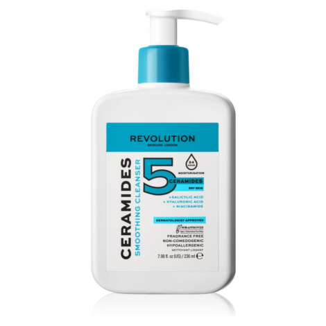 Revolution Skincare Ceramides jemný čisticí gel pro hydrataci pleti a minimalizaci pórů 236 ml