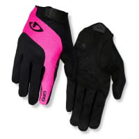 Dámské cyklistické rukavice GIRO Tessa LF černo-růžové