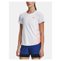 Under Armour Tričko UA Iso-Chill Laser Tee II-WHT - Dámské