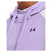 Dámská mikina Under Armour Rival Fleece CB Fialová / Bílá