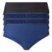 esmara® Dámské kalhotky, 5 kusů (černá/modrá)