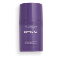 Revolution Skincare Noční krém pro zralou a citlivou pleť Retinol (Overnight Moisture Cream) 50 