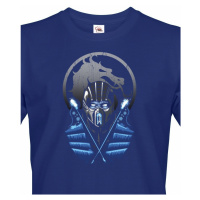 Pánské tričko z filmu Mortal Kombat - oblíbený padouch Subzero na triku
