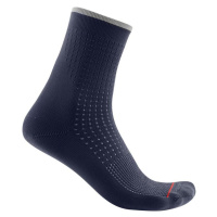 CASTELLI Cyklistické ponožky klasické - PREMIO - modrá
