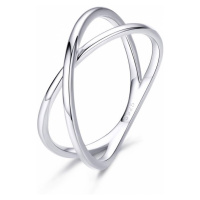 Stříbrný prsten Twist