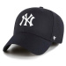 Čepice s vlněnou směsí 47brand MLB New York Yankees tmavomodrá barva, s aplikací, B-MVPSP17WBP-N