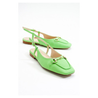 LuviShoes Area Green Women's Sandals