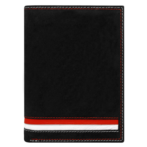 Galashop Pánská kožená peněženka N4-MHD-L černá