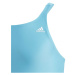 adidas FIT SUIT SOL Y Dívčí jednodílné plavky, světle modrá, velikost