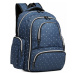 Modrý multifunkční mateřský praktický batoh s puntíky Babiel Lulu Bags