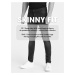 Modré pánské skinny fit džíny Ombre Clothing P1062