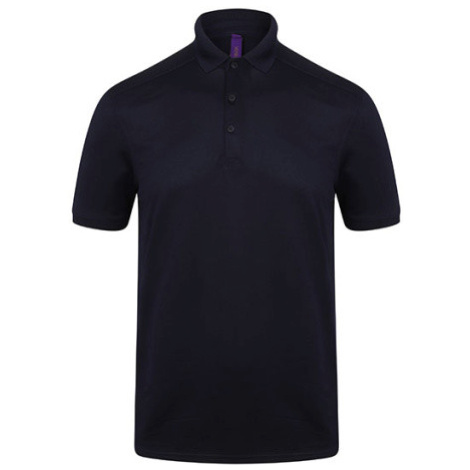 Henbury Pánské funkční polo tričko H460 Oxford Navy