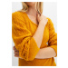 Bonprix BODYFLIRT pletené šaty Barva: Žlutá, Mezinárodní