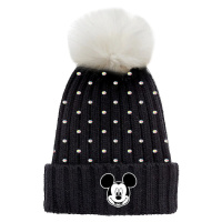 Minnie Mouse - licence Dívčí čepice - Minnie Mouse 5239A051, černá Barva: Černá