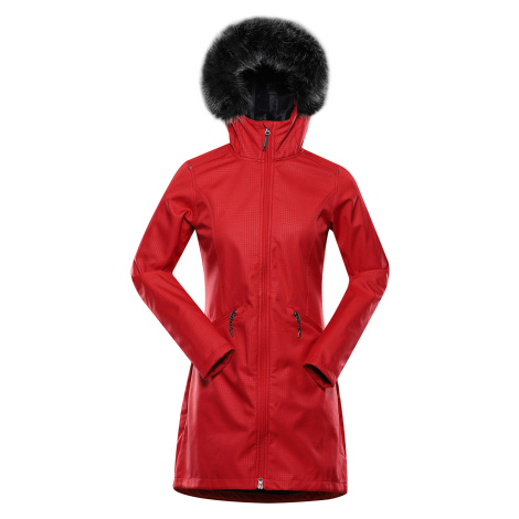 Dámský softshellový kabát Alpine Pro ZOPHIMA - červená