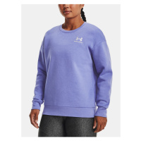 Modrá mikina Under Armour Essential Fleece Crew