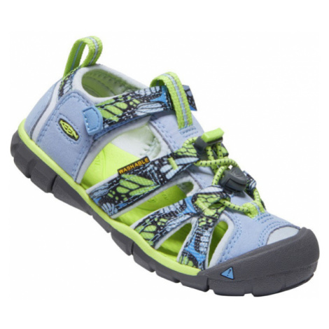 KEEN SEACAMP II CNX CHILDREN Dětské sandály 10011469KEN01 hydrangea/sharp green