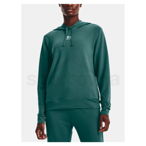 Mikina Under Armour Rival Terry Hoodie W - zelená