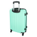 Cestovní kufr Normand Green,  světlezelená S