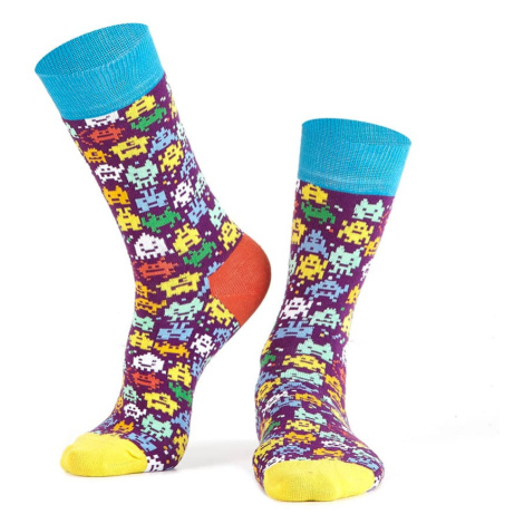 Dámské ponožky s barevnými vzory FASARDI