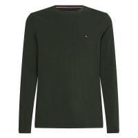 Tommy Hilfiger T-shirt - STRETCH SLIM FIT LONG SLEEVE TEE green