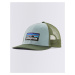 Patagonia P-6 Logo LoPro Trucker Hat Thermal Blue