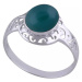 AutorskeSperky.com - Stříbrný prsten s onyxem - S2119