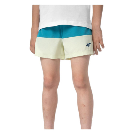 4F JUNIOR-BOARD SHORTS M019-32S-DENIM Modrá