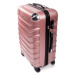 Rogal Růžový dětský cestovní kufr "Kids Premium" - M (35l)