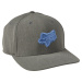 Kšiltovka Fox Transposition Flexfit Hat modrá/šedá