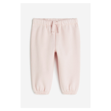 H & M - Kalhoty jogger's oušky - růžová H&M