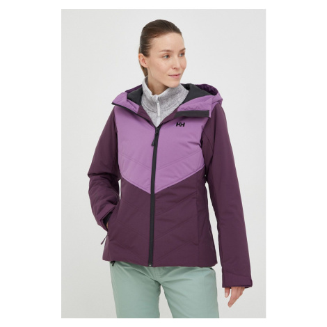 Lyžařská bunda Helly Hansen Alpine fialová barva