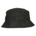 Denim Bucket Hat černo/šedá
