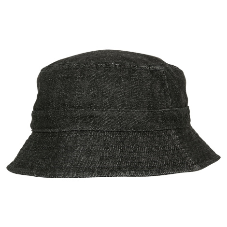 Denim Bucket Hat černo/šedá Flexfit