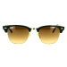 Ray-ban Occhiali da Sole Clubmaster folding RB2176 136885 Zelená