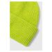Vlněná čepice Samsoe Samsoe NOR zelená barva, F16407300