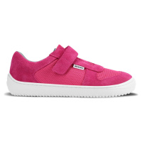 Dětské barefoot tenisky Be Lenka Joy - Dark Pink & White