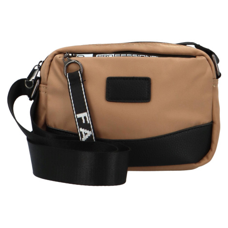 Stylová sportovní crossbody kabelka Gissela, khaki Firenze