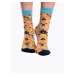 Veselé dámské silonkové ponožky Dedoles Folkové ornamenty (DRNS1044)