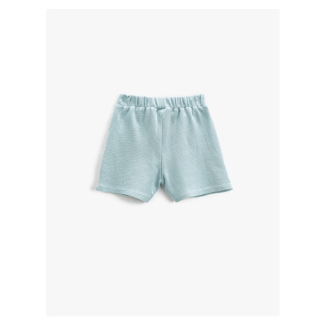 Koton Shorts with Pockets Tie Waist Textured