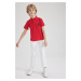 DEFACTO Boy's Gabardine Basic Trousers