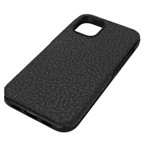 Swarovski obal na telefon iPhone 12 Mini High černá barva