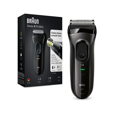 Braun Series 3 3020s Black Braun Büffel