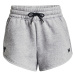 UNDER ARMOUR PROJECT ROCK-UA PROJECT ROCK Fleece Short-GRY Šedá