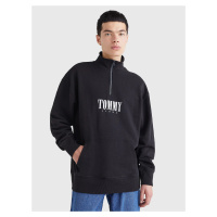 Tommy Jeans pánská černá mikina