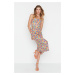Trendyol Multicolored Floral Patterned Dress with Straps
